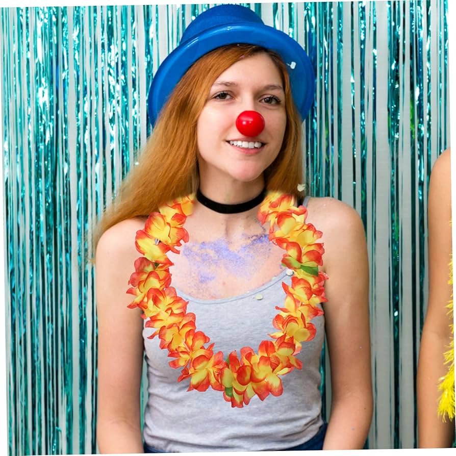 ハワイアン 日焼け ガングロ フラガール 装飾レイ アクセサリー掛け 年代物 ハワイアン 日焼け ガングロ フラガール 装飾レイ アクセサリー